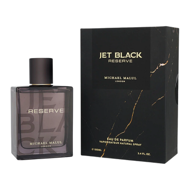 Michael Malul Jet Black Reserve 3.4 oz. / 100ml Eau de Parfum - Arvella Fragrance