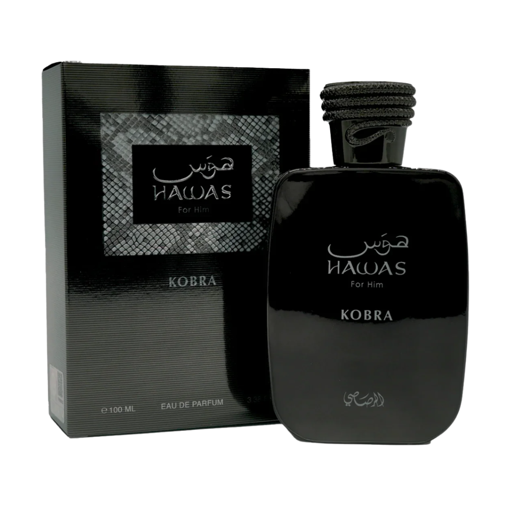 Rasasi Hawas Kobra 3.4 oz / 100ml Eau de Parfum - Arvella Fragrance