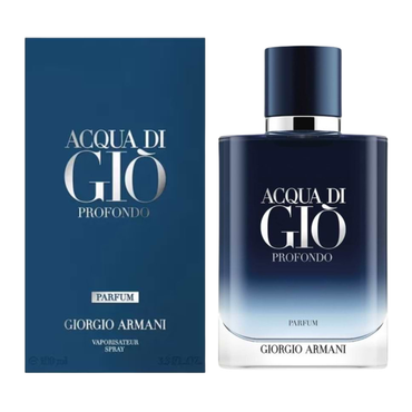 Armani Acqua Di Gio Profondo Parfum 3.4 oz. / 100ml Parfum - Arvella Fragrance