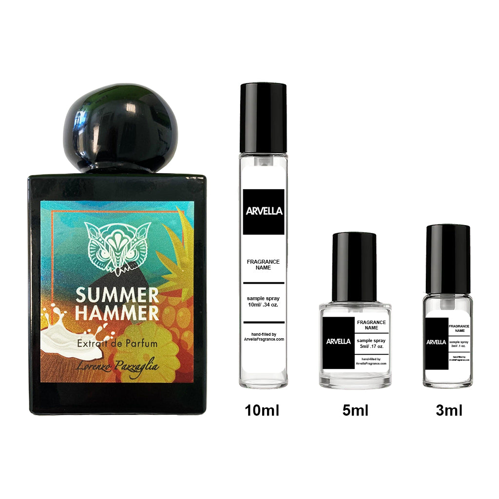 Lorenzo Pazzaglia Summer Hammer Sample 10ml Spray - Arvella Fragrance