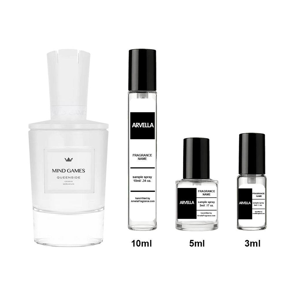 Mind Games Queenside Sample 10ml Spray - Arvella Fragrance