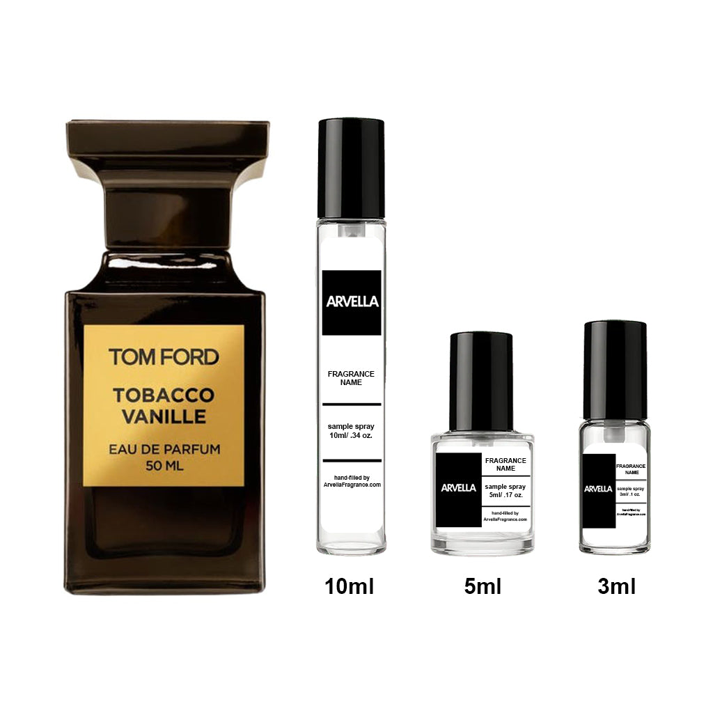 Tom Ford Tobacco Vanille Sample 5ml Spray - Arvella Fragrance