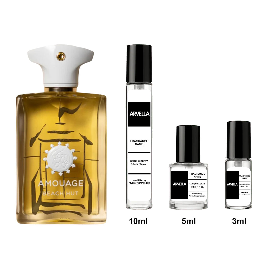 Amouage Beach Hut Man Sample 3ml Spray - Arvella Fragrance