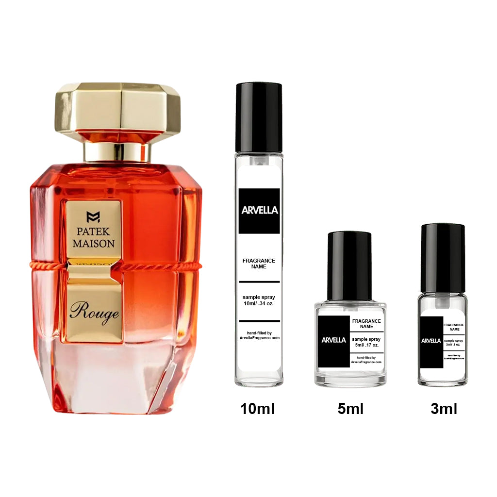 Patek Maison Prisme Rouge Sample 10ml Spray - Arvella Fragrance