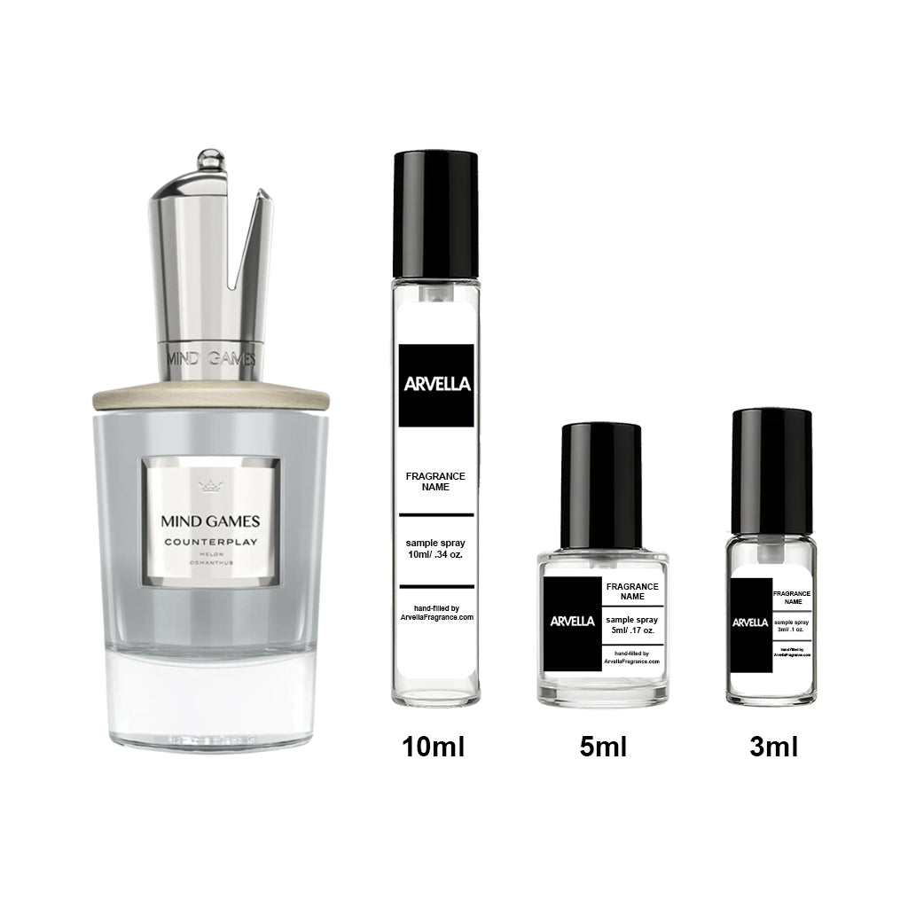 Mind Games Counterplay Sample 10ml Spray - Arvella Fragrance