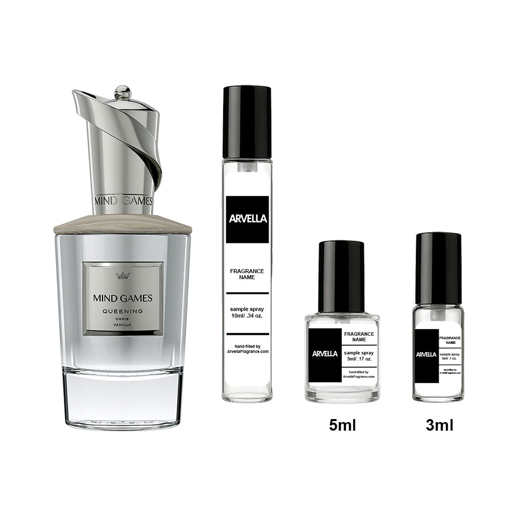 Mind Games Queening Sample 10ml Spray - Arvella Fragrance