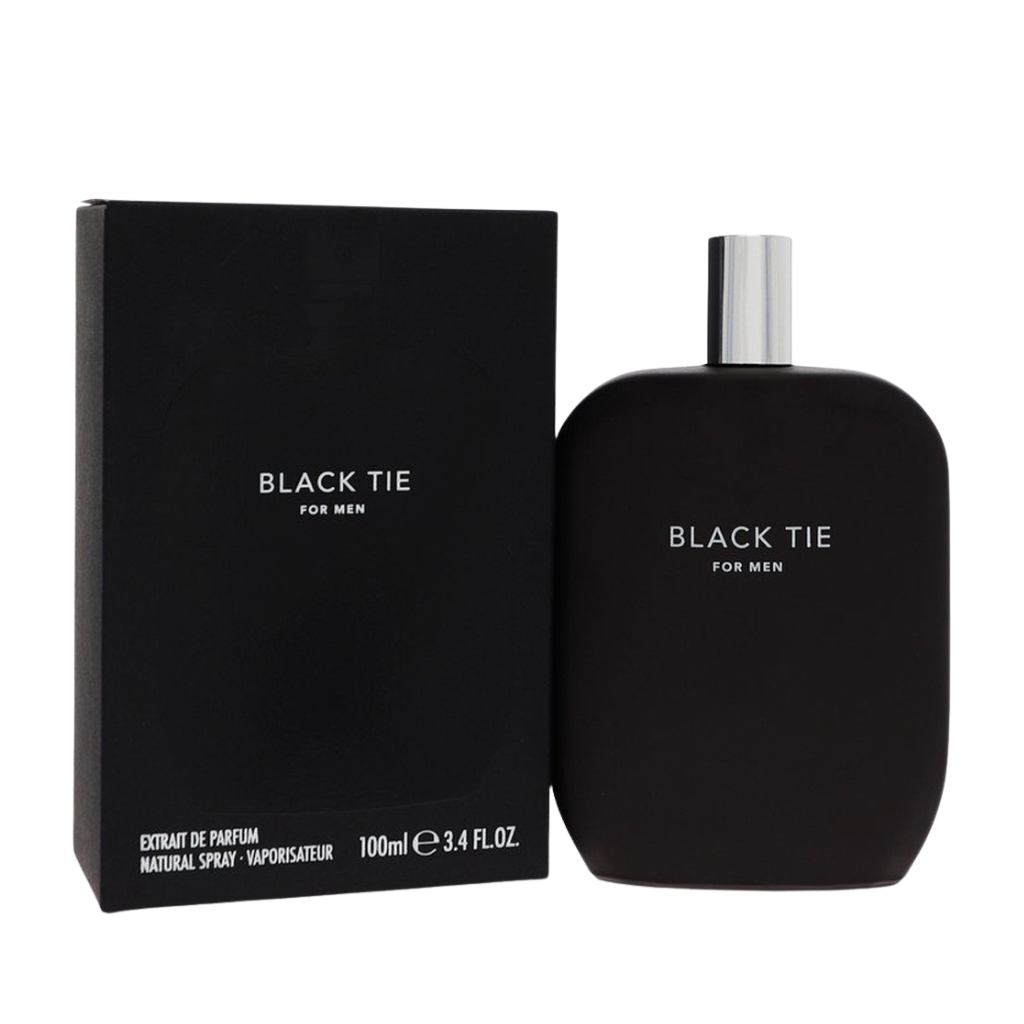 Fragrance One Black Tie For Men 3.4 oz / 100ml Extrait de Parfum - Arvella Fragrance