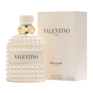 Valentino Uomo Born In Roma Ivory (Limited Edition) (Discontinued) 3.4 oz. / 100ml Eau de Toilette - Arvella Fragrance