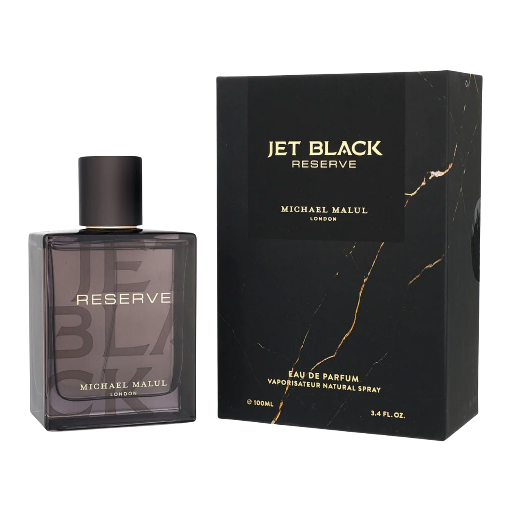 Michael Malul Jet Black Reserve 3.4 oz. / 100ml Eau de Parfum - Arvella Fragrance