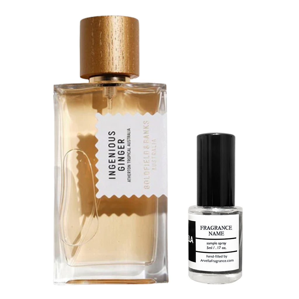 Ingenious Ginger EDP – Arvella Fragrance
