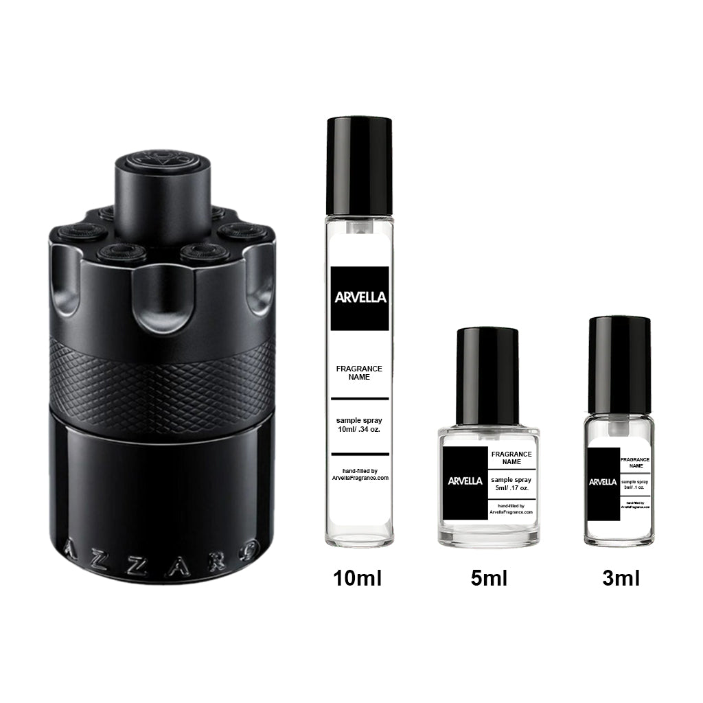 Azzaro The Most Wanted Intense EDP Sample 10ml Spray - Arvella Fragrance
