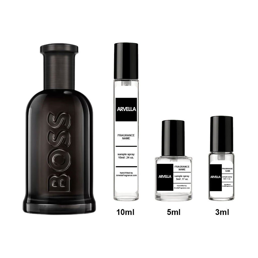 Hugo Boss Bottled Parfum Sample 3ml Spray - Arvella Fragrance
