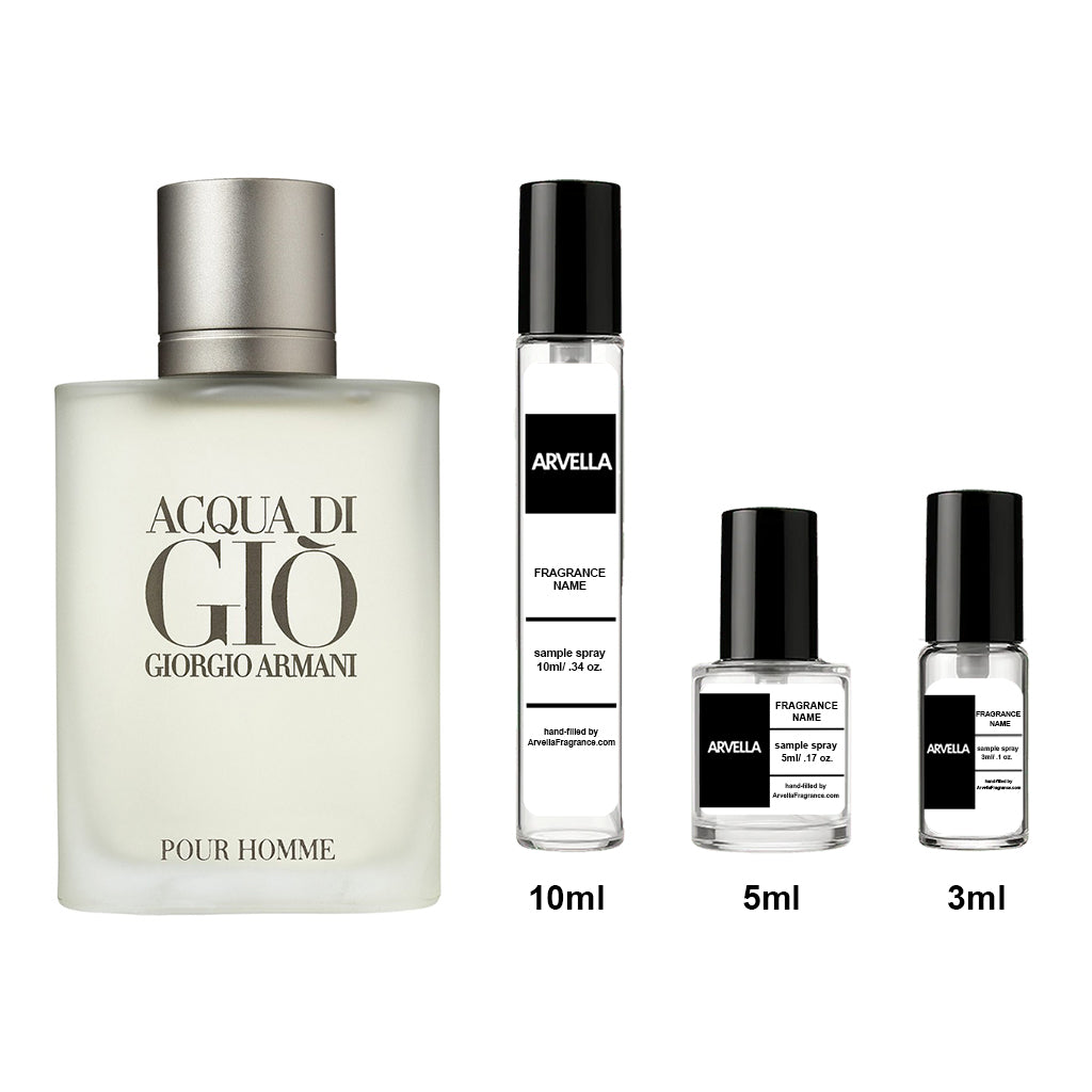Armani Acqua Di Gio Sample 3ml Spray - Arvella Fragrance