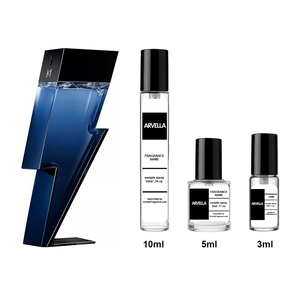 Carolina Herrera Bad Boy Cobalt Sample 3ml Spray - Arvella Fragrance