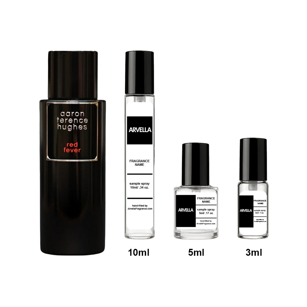 Aaron Terence Hughes Red Fever Sample 5ml Spray - Arvella Fragrance